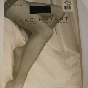 Lace Top Black Thigh High Stockings Plus Size C/D